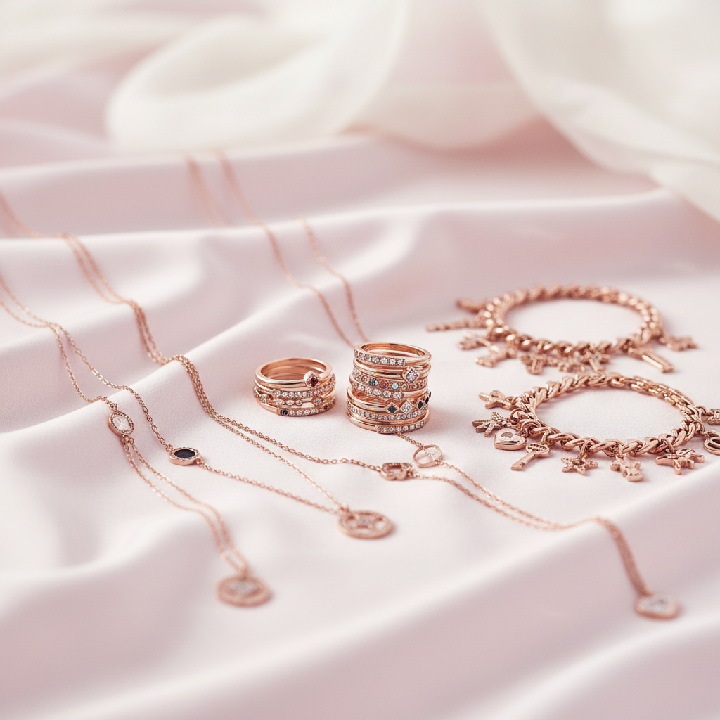 2010 - Joias em ouro rosa